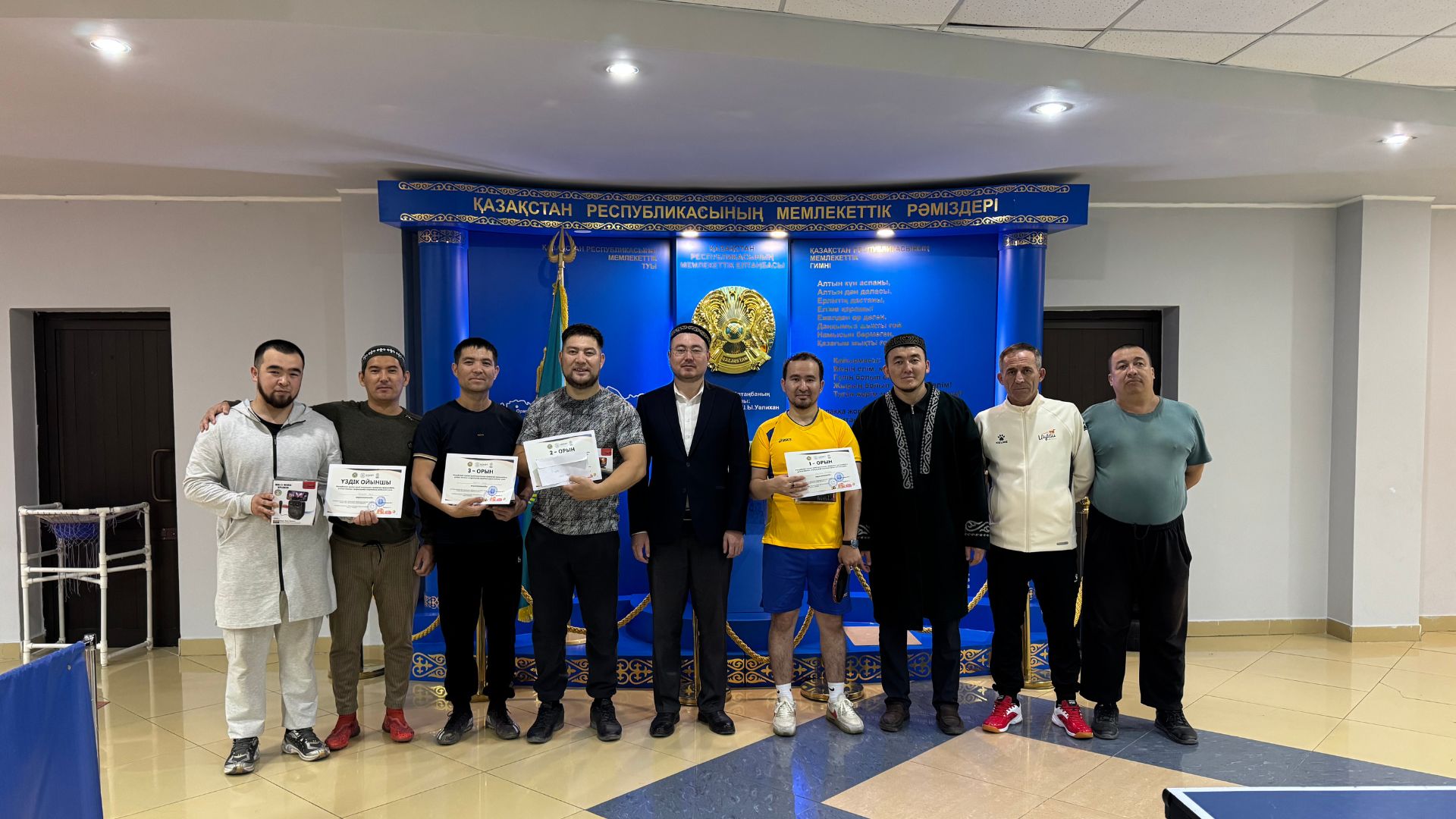 РЕСПУБЛИКА КҮНІНЕ ОРАЙ ҮСТЕЛ ТЕННИСІНЕН ТУРНИР ӨТТІ